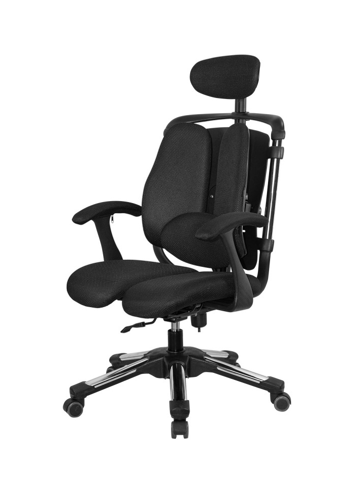 NIETZSCHE - Кресло с поддержкой поясничного отдела и двойной спинкой